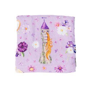 LITTLE CROWNS & CAPES Rapunzel Swaddle Blanket